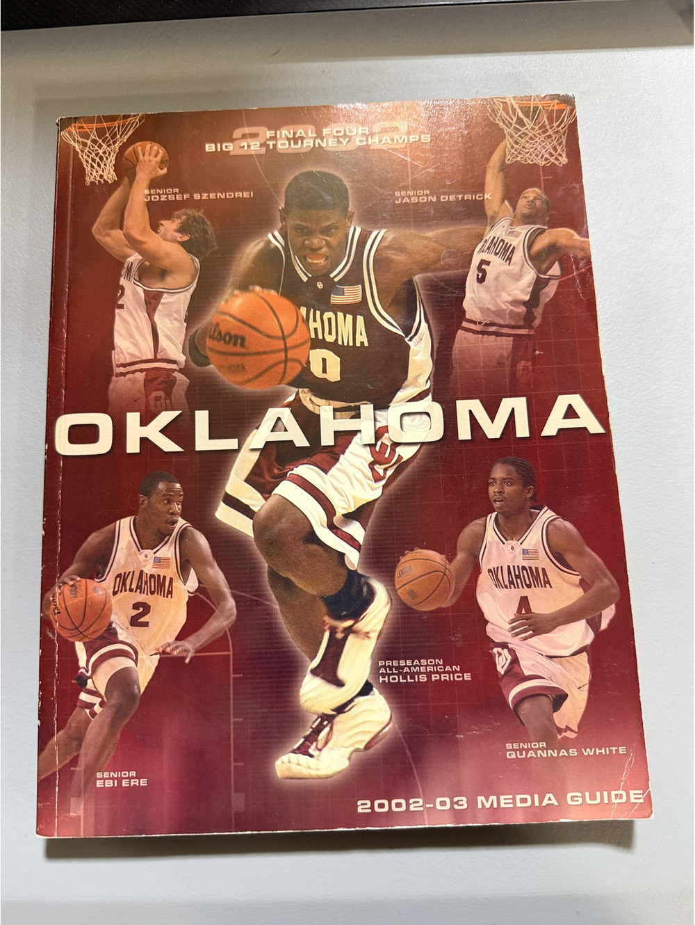 2002-03 Oklahoma Basketball Media Guide